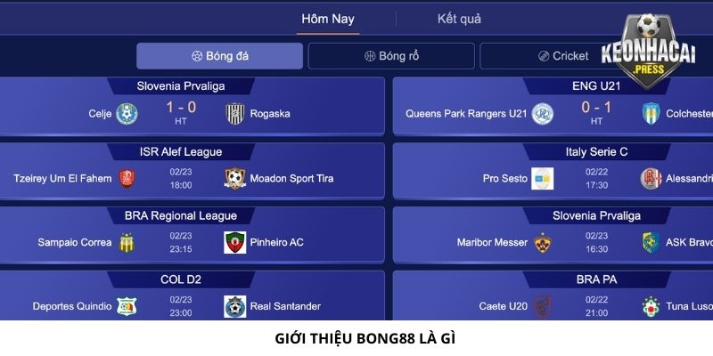 Bong88 Là Gì? Xem Kèo Tại Bong88 Nhanh Nhất - bản quyền Kèo Nhà Cái 88 Giới thiệu cơ bản về Bong88 là gì?